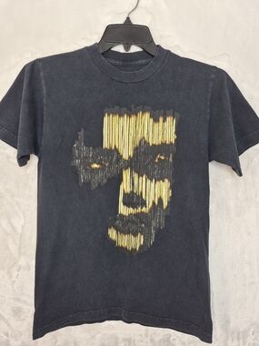 Travis Scott Cactus Jack At The Night Show Graphic Tee Shirt Black‎ Mens Small